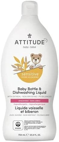 Attitude buteliukų ploviklis jautriai odai, 700 ml