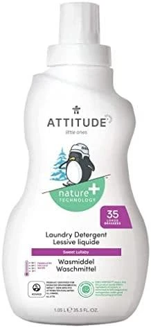 „Attitude“, „Sweet Lullaby“ kūdikių skalbiklis, 35 skalbimai – 1050 ml