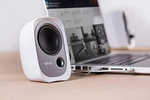 Kompiuterio kolonėlės Edifier R12U 2.0, 4 W, Baltos spalvos