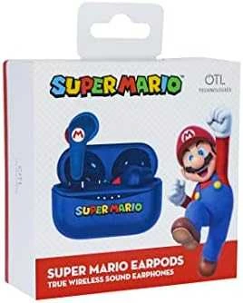 OTL Super Mario TWS belaidės ausinės, Mėlynos spalvos