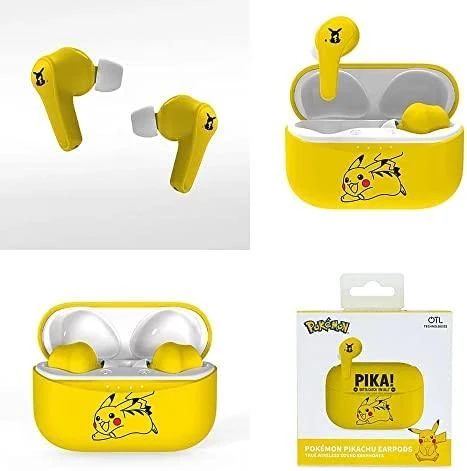 OTL Pokemon Pikachu TWS ausinės, Geltonos spalvos