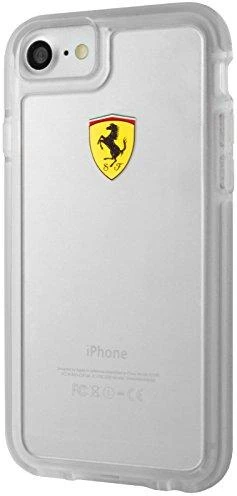 Ferrari kietas dėklas FEGLHCP7TR Apple iPhone 7/8/SE 2020 / SE 2022 skaidrus Shockproof