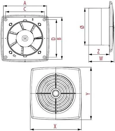 AWENTA Išmetimo ventiliatorius Retis fi 100 14W IPX4 judesio jutiklis baltas (WR100R)