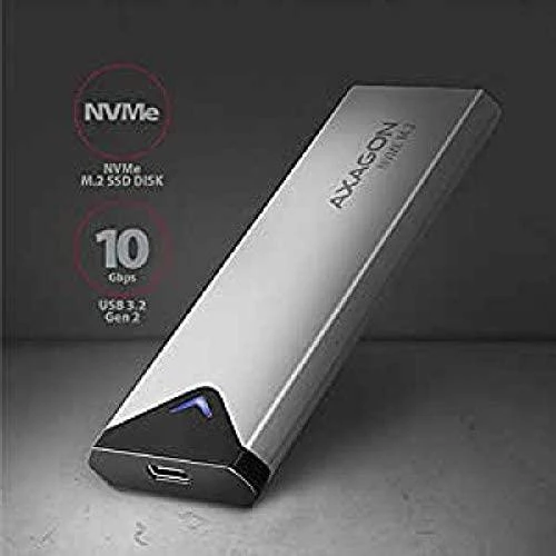 Dėklas SSD diskui Axagon USB-C 3.2 M.2 NVMe
