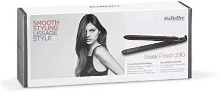 BaByliss ST255E plaukų formavimo šukos Tiesinimo žnyplės Šiltas Juoda, Auksas 2 m