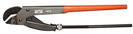 Bahco Kampinis vamzdžių veržliaraktis, 45° žiotys 1", 800g, 320mm