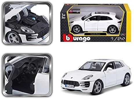 Bburago Porsche Macan Baltas 1:24 BBURAGO