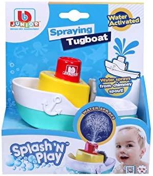 Amo Toys BB JUNIOR vonios žaislas Splash 'N Play Spraying Tugboat, 16-89003