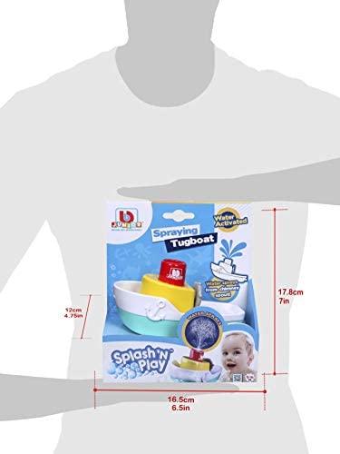 Amo Toys BB JUNIOR vonios žaislas Splash 'N Play Spraying Tugboat, 16-89003