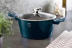 Berlinger Haus METALLIC AQUAMARINE puodų rinkinys [BH-6164]