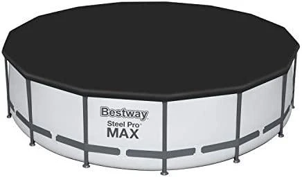 Šilumą sulaikantis baseino uždangalas Bestway Flowclear, 427 cm