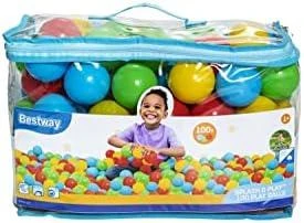 BestWay kamuoliukai 100vnt., 6,5 cm Splash & Play art. 52027