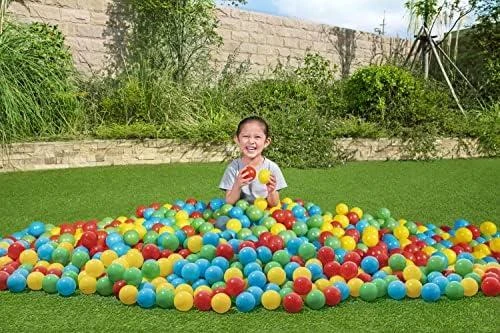 BestWay kamuoliukai 100vnt., 6,5 cm Splash & Play art. 52027