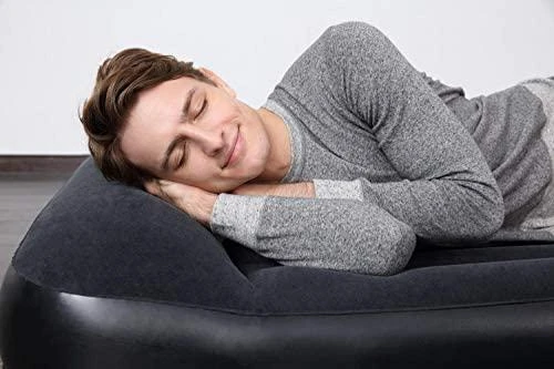 Bestway® Tritech Airbed Queen pripučiamas čiužinys su integruotu AC siurbliu 203x152x46 cm