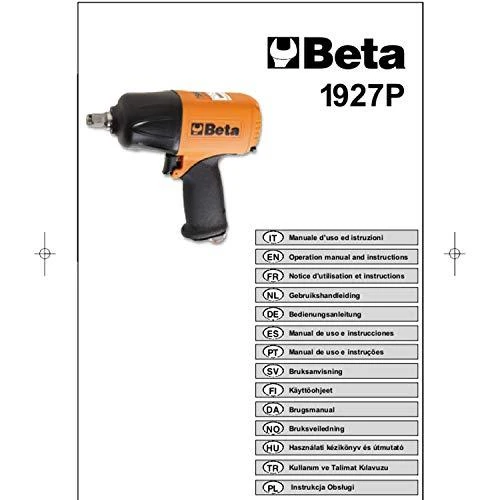 BETA PNEUMATINIS SMŪGINIS VERŽTAKLIS 1/2 "1750 Nm 1927P