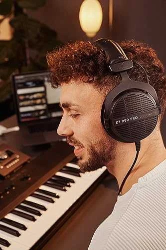 Beyerdynamic DT 990 PRO 250 OHM Juodas Limited Edition - open studio ausinės