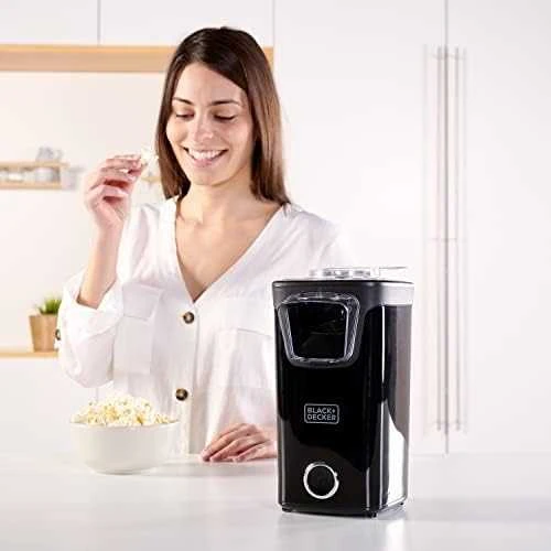 Black & Decker Juodas & Decker Spragėsių Gaminimo Aparatas - Juodas & Decker 1100 W