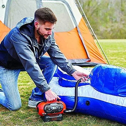 Black & Decker Oro kompresorius Juodas & Decker - BDCINF18N-QS | 12V/230V