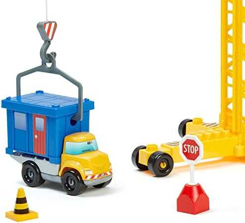 Abrick Plytos Statybinis komplektas su kranu Ecoiffier automobiliai
