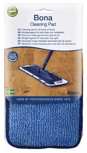 Bona Cleaning Pad su mikrofibry 1 vnt. mėlyna