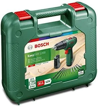 Bosch EasyDrill 1200 (2x1,5 akumuliatoriai) Akumuliatorinis dviejų greičių gręžtuvas - suktuvas