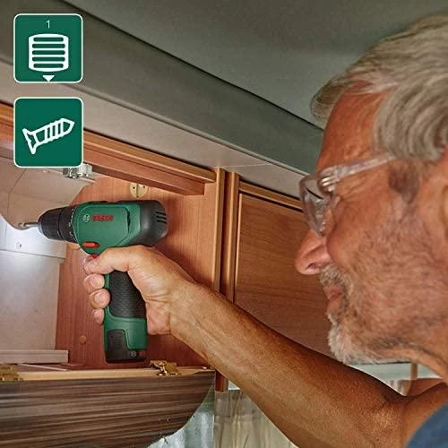 Bosch EasyDrill 1200 (2x1,5 akumuliatoriai) Akumuliatorinis dviejų greičių gręžtuvas - suktuvas