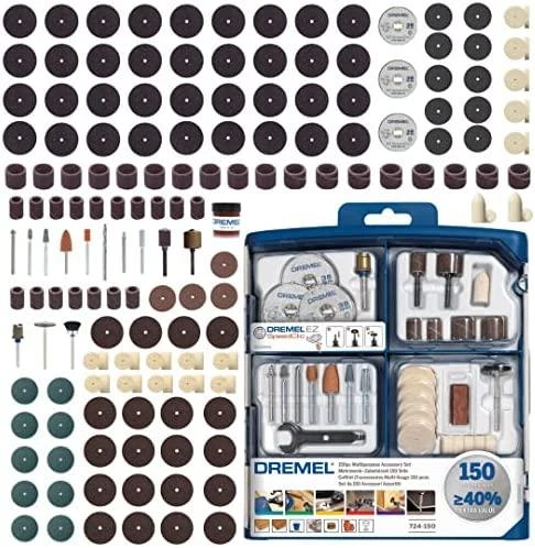 Dremel daugiafunkcinių priedų rinkinys 150 vnt.