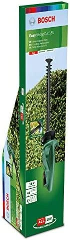 Akumuliatorinės gyvatvorių žirklės Bosch Easy HedgeCut 18-45 pilnas komplektas, 1x2Ah, 45cm