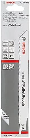 Bosch 100 pjūklo geležtės S725VFR PalletRepair