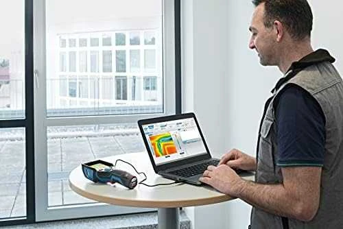 Šiluminė kamera Bosch GTC 400 C (1x1.5Ah, L-Boxx)