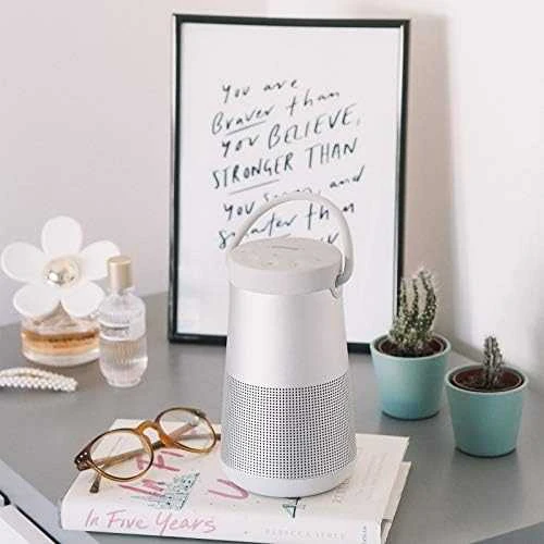 Bose® SoundLink Revolve+ II Bluetooth® nešiojama kolonėlė, Luxe Silver spalvos