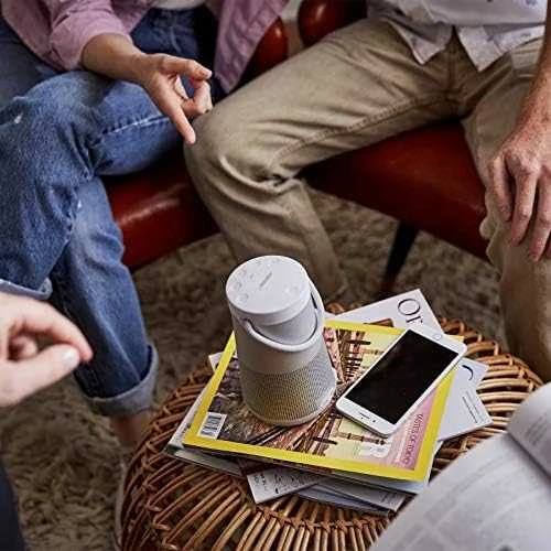 Bose® SoundLink Revolve+ II Bluetooth® nešiojama kolonėlė, Luxe Silver spalvos