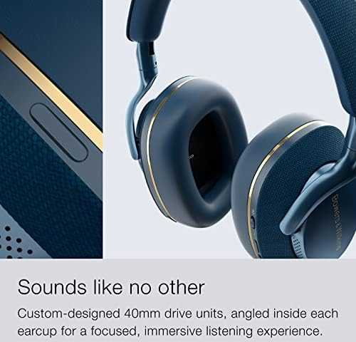 Ausinės Bowers & Wilkins PX7S2, Mėlynos spalvos