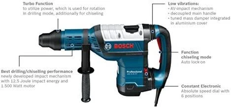 Perforatorius Bosch GBH 8-45 DV PROFESSIONAL