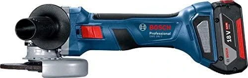 Bosch Akumuliatorinis kampinis šlifuoklis GWS 18V-7, 2x4.0Ah, GAL 18V-40
