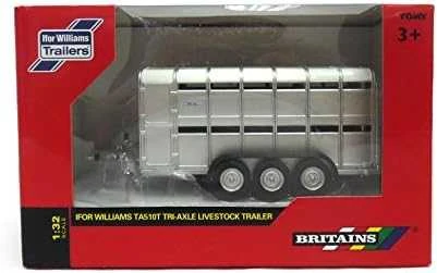 „Britains TOMY“ gyvulių gabenimo priekaba