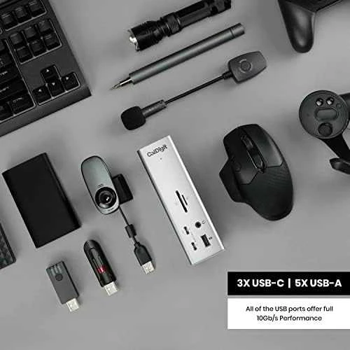„CalDigit TS4 Thunderbolt 4“ stotis / replikatorius (CD-TS4-EU)