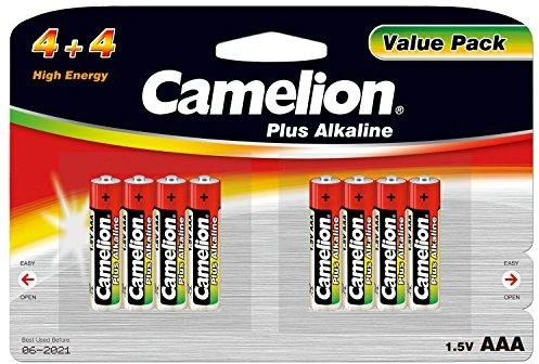 Camelion Baterijos LR03 8(4+4) AAA