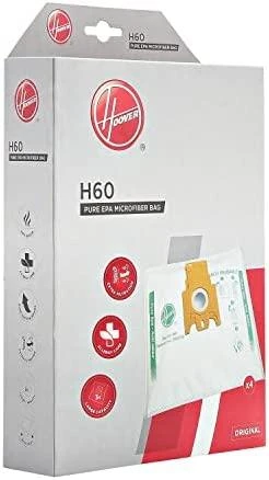 Dulkių siurblio maišelis Hoover H60 (4vnt.)