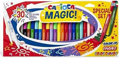 Magiškų rašiklių rinkinys 30 vnt Carioca