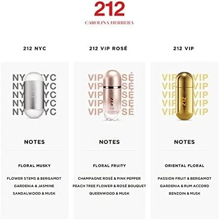 Kvepalai moterims Carolina Herrera 212 NYC EDT, 30 ml