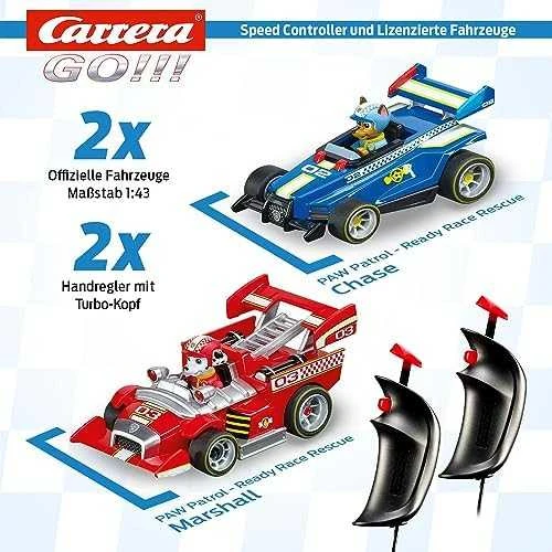 Carrera Žaislinis Paw Patrol lenktynių trasa 4,9 m