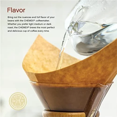 Chemex Kavos filtras FSU-100 100 vnt.