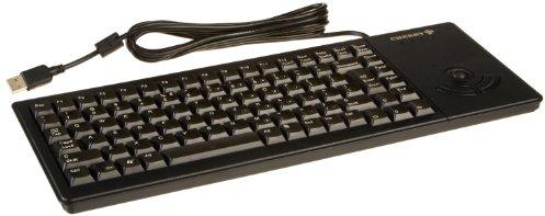 CHERRY XS Trackball klaviatūra USB QWERTY Anglų (JAV) Juoda