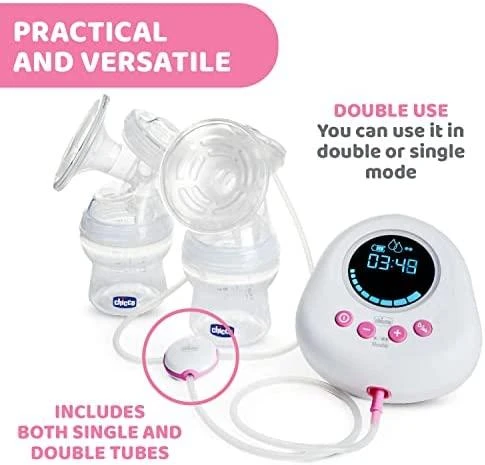 Pientraukio rinkinys elektrinis Chicco Double Electric Breast Pump