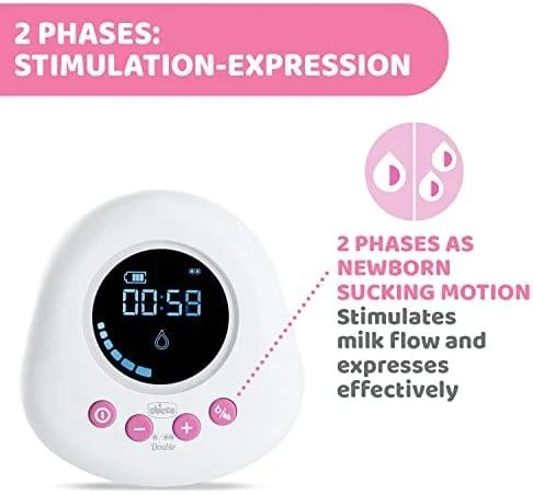 Pientraukio rinkinys elektrinis Chicco Double Electric Breast Pump