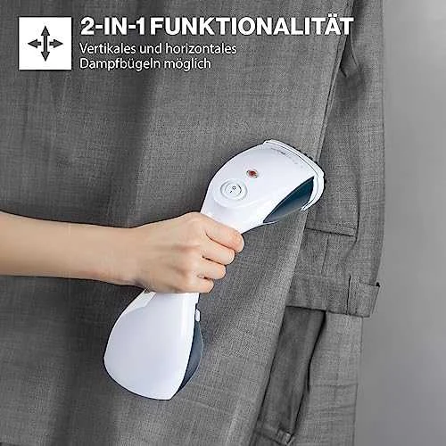 Garų lygintuvas Clatronic DB 3717, Baltos/Mėlynos spalvos