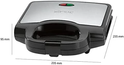 Sumuštinių keptuvas Sumuštinių Keptuvė - Clatronic ST 3778 750 W, Juoda
