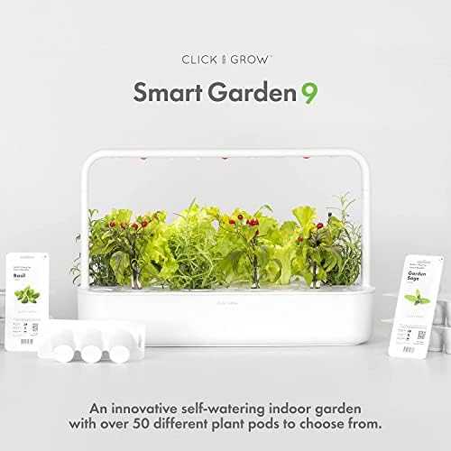 Išmanus namų sodas Click & Grow Smart Garden 9 Pro, baltas