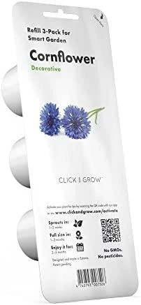 Click and Grow 3 vnt. papildymas - Rugiagėlių sėklos